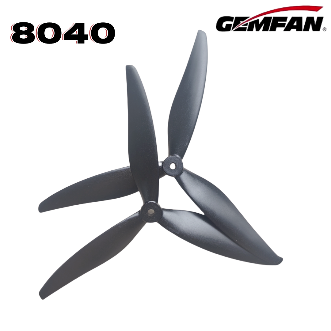 Drone Rc2 - Gemfan 8040 8X4X3 3-blade 8 بوصة