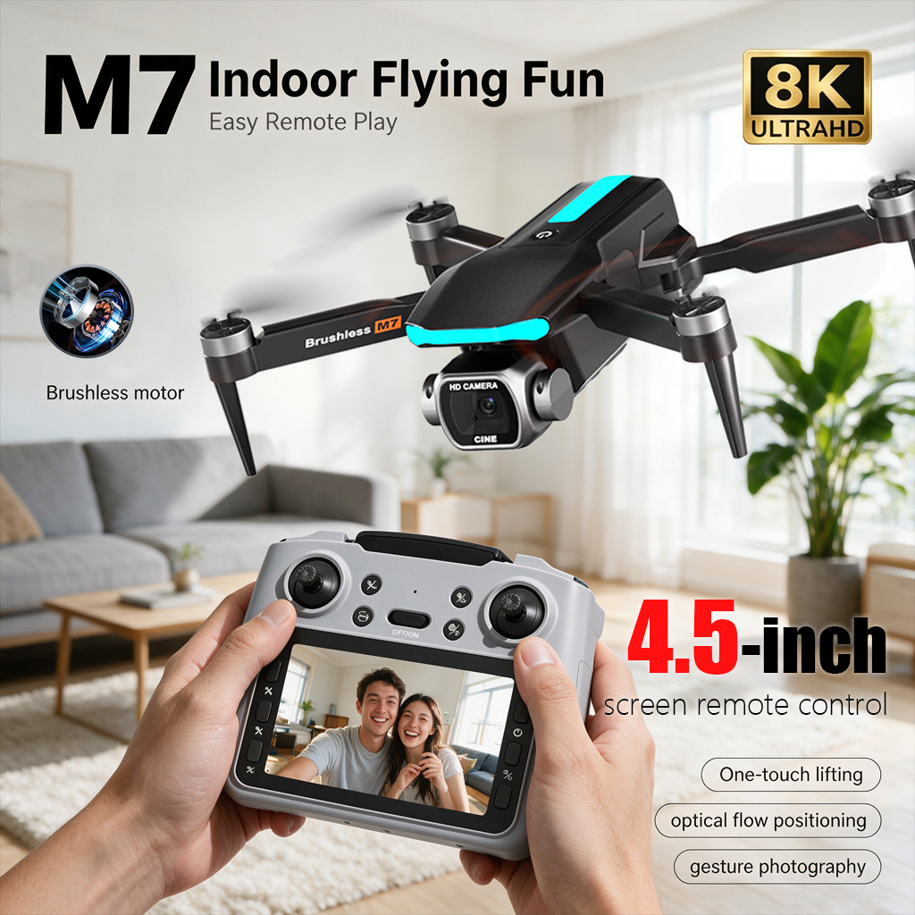 Drone Rc Dji - طائرة بدون طيار M7 RC الجديدة،
