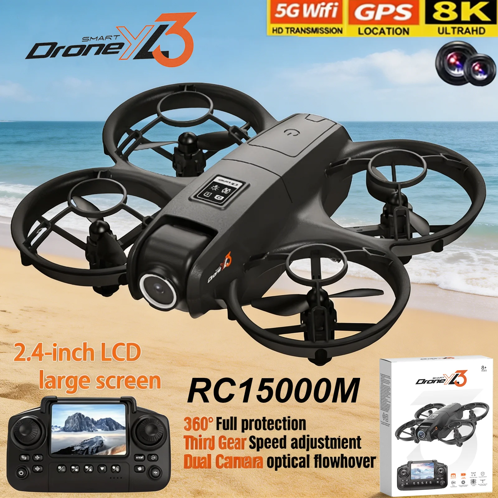 Drone Rc Dji - طائرة بدون طيار YL3 RC جديدة