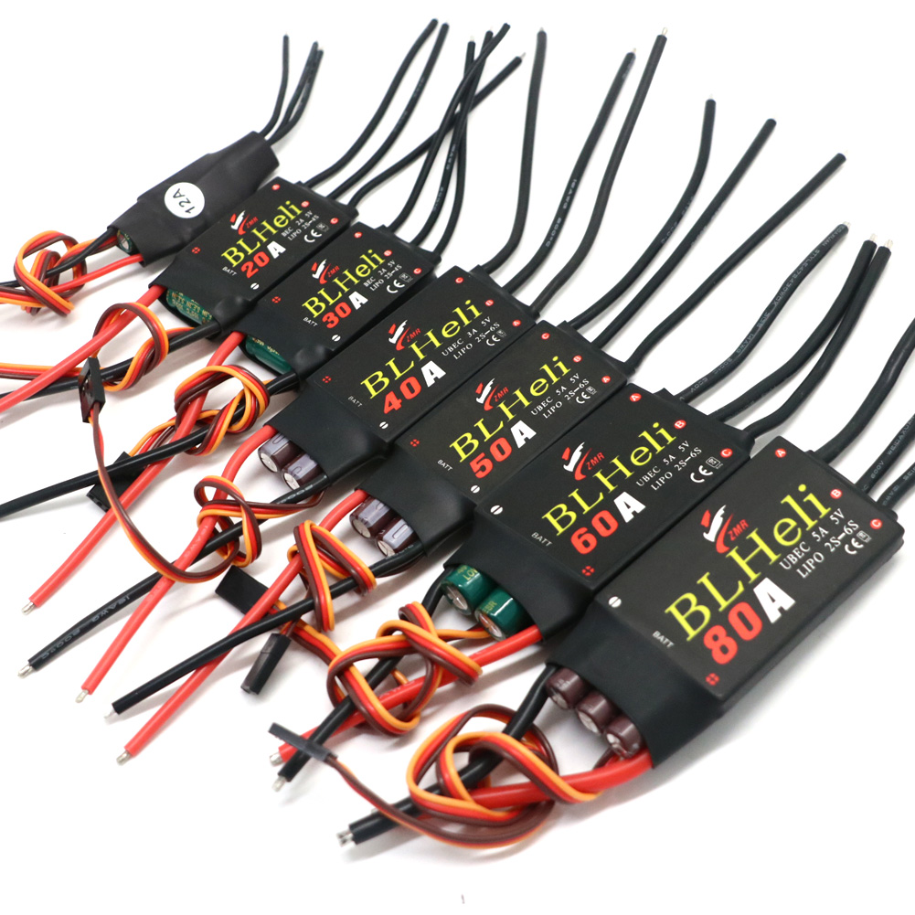 Dron Rc Quadcopter - BLHeli فرش ESC 80A 12A 20A