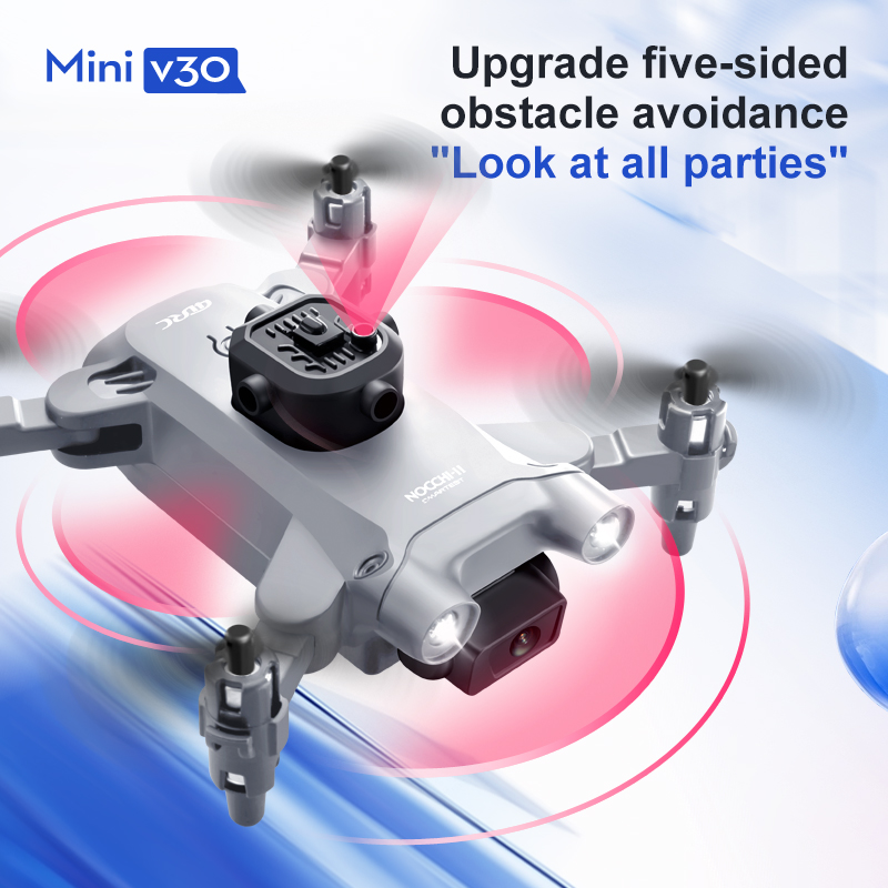 طائرة بدون طيار صغيرة V30 WiFi - مراجعة Dron Rc Quadcopter وسعره