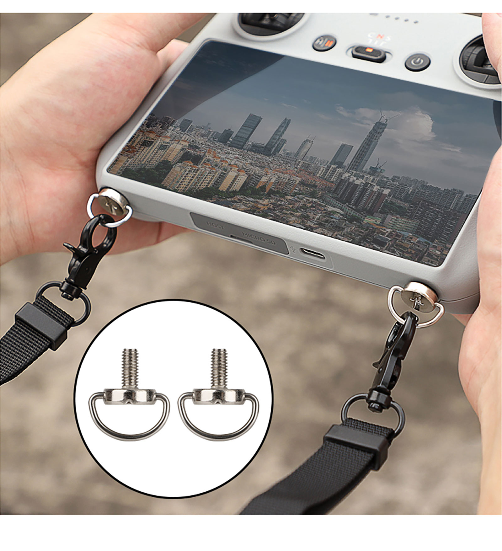 الحبل الرقبة حزام ل DJI RC/DJI - مراجعة Drone Rc Controller Belt وسعره