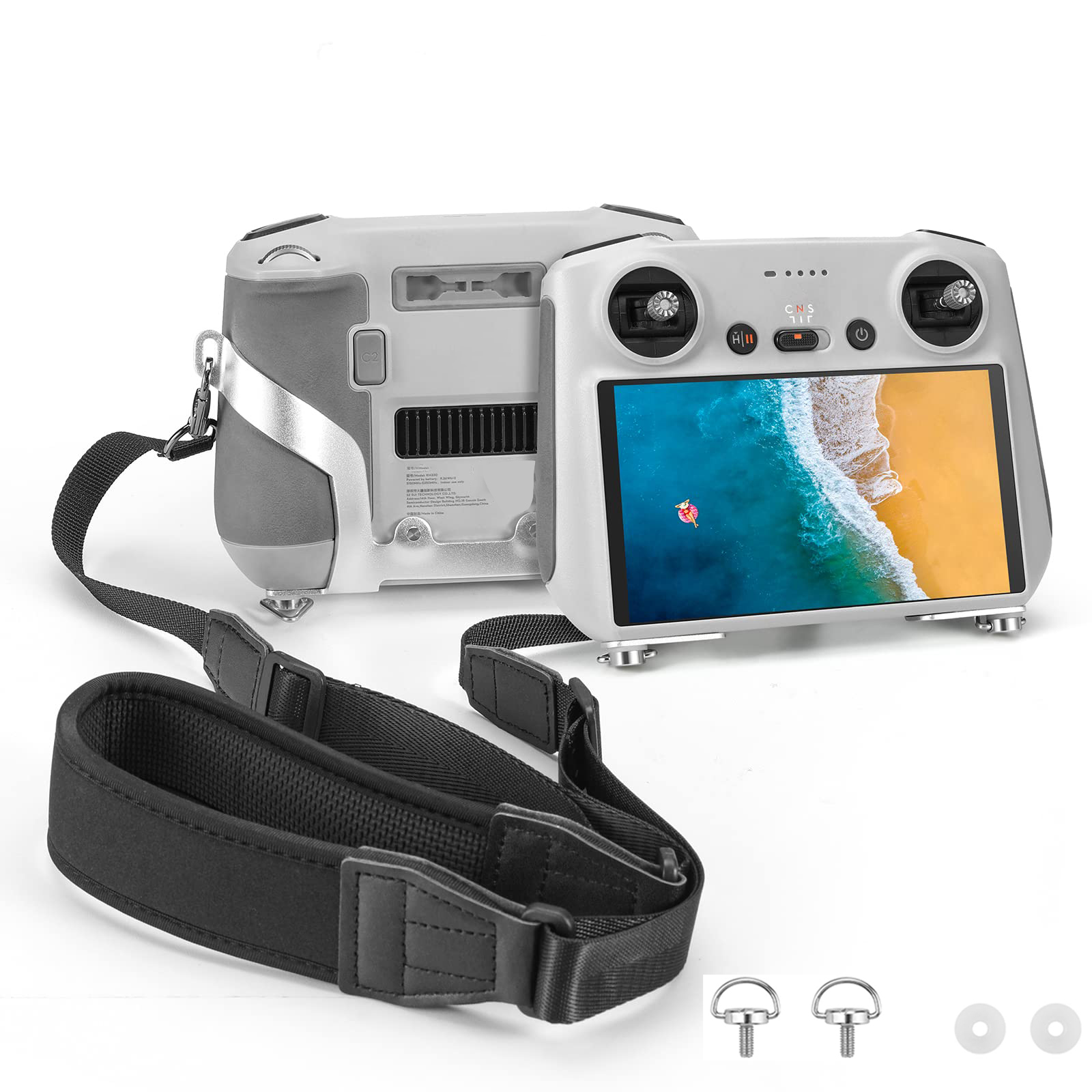 حزام رقبة بحبل لملحقات وحدة ال - مراجعة Drone Dji Rc 3 وسعره