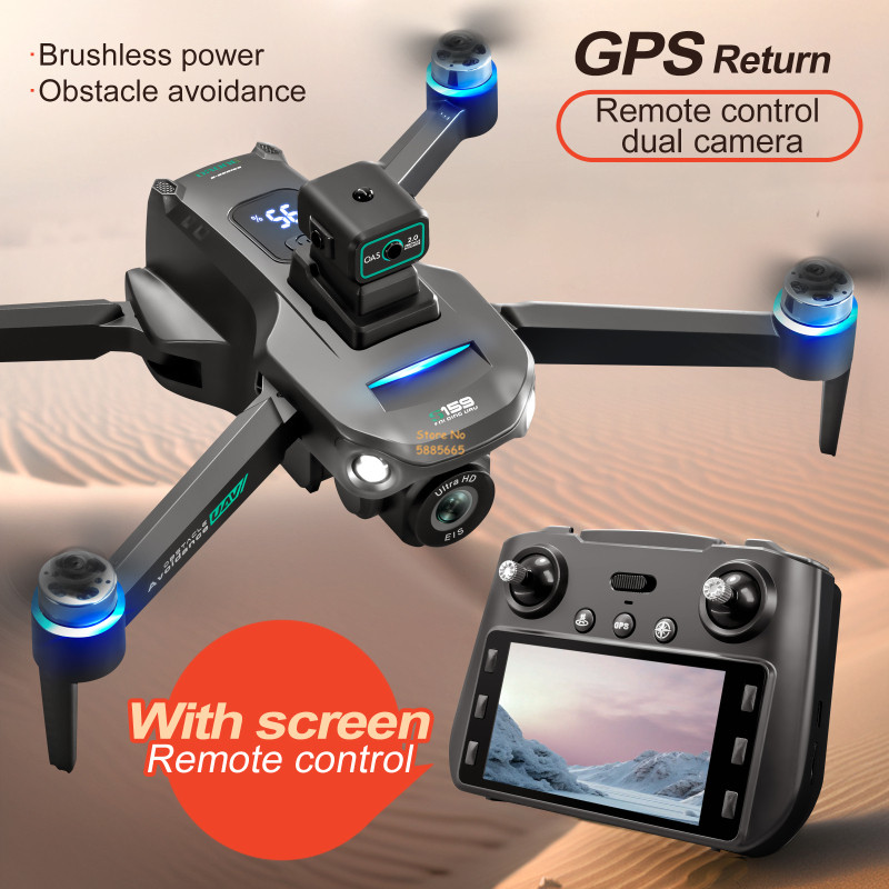 8K كاميرا مزدوجة 5G WIFI FPV ا - مراجعة Dron Rc Quadcopter وسعره