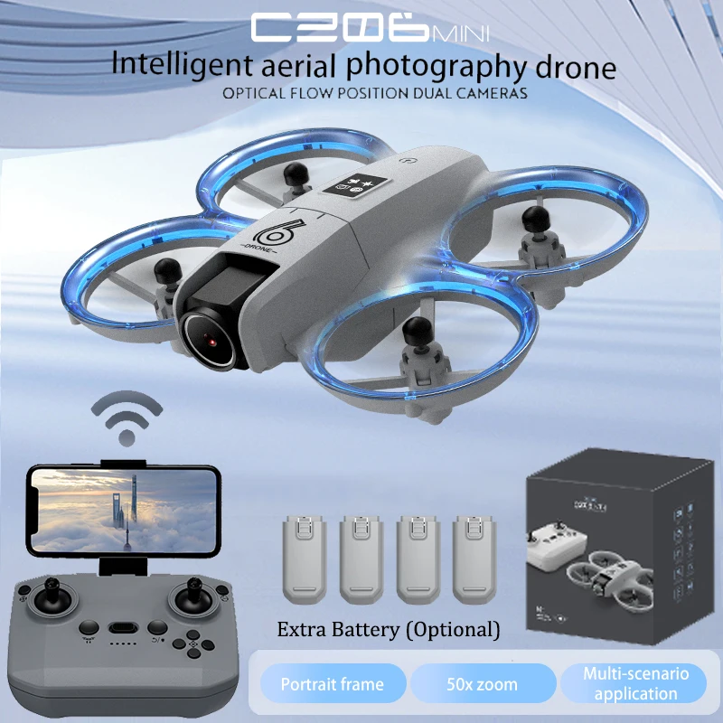 طائرة بدون طيار CZ06 Mini RC Q - مراجعة Dron Rc Quadcopter وسعره