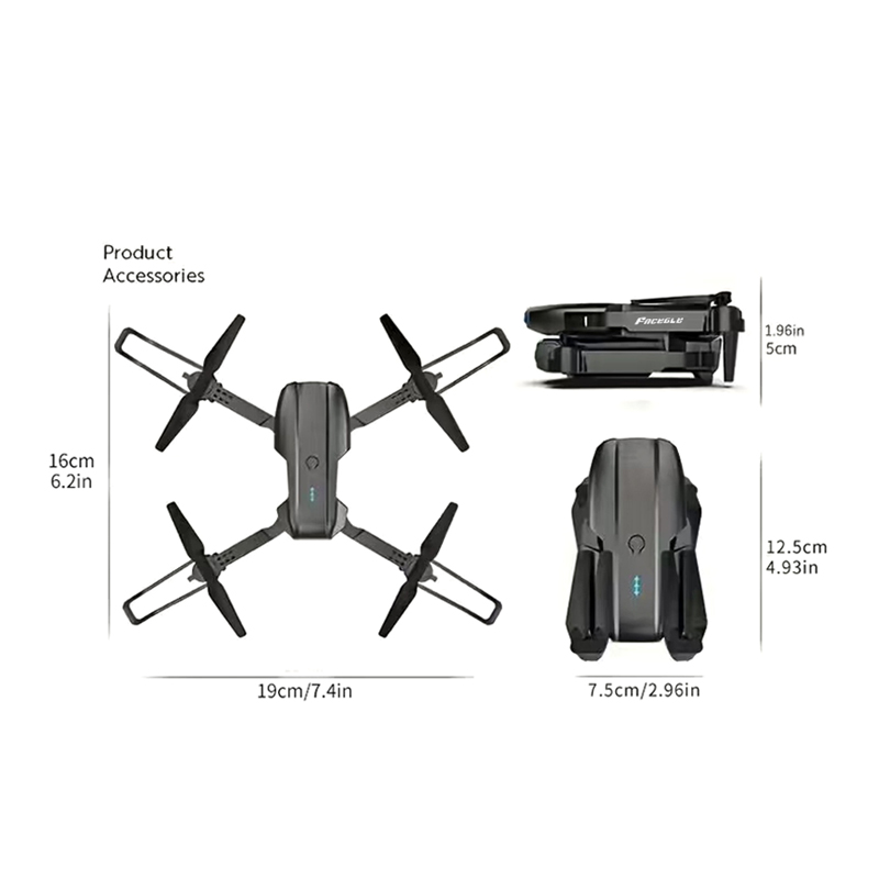 طائرة بدون طيار FACEGLE UAV E9 - مراجعة Dron Rc Quadcopter وسعره