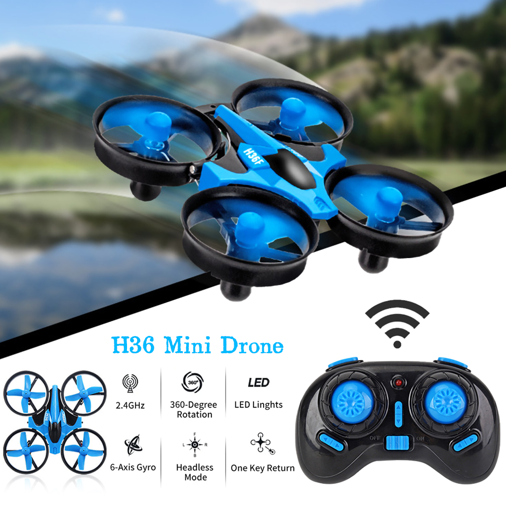 JJRC H36 Mini Rc Drone 4ch 6-A - مراجعة Drone Kf Rc وسعره