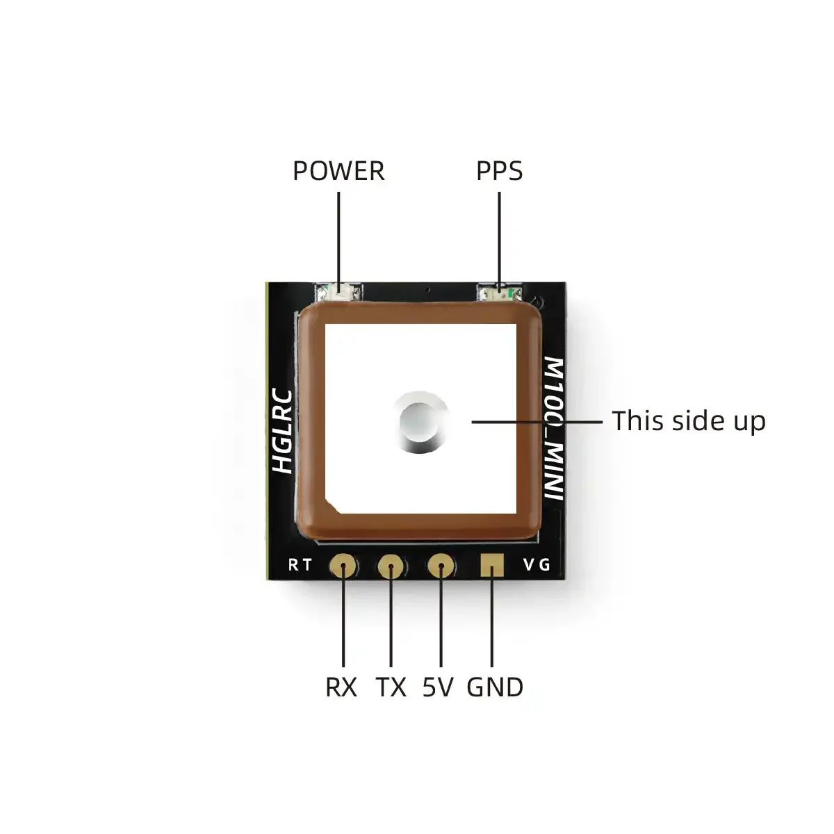 وحدة GPS صغيرة HGLRC M100 مع ش - مراجعة Drone Rc Kit وسعره