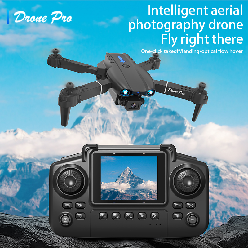 E99 الهواء التحكم في الشاشة ال - مراجعة Dron Rc Quadcopter وسعره