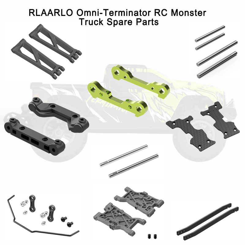 قطع غيار سيارة RLAARLO Omni-Te - مراجعة Rc Suspension Arm وسعره