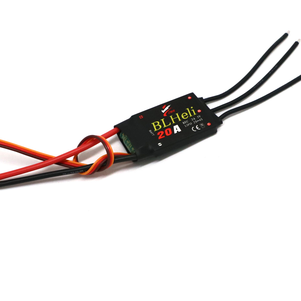 BLHeli فرش ESC 80A 12A 20A 30A - مراجعة Dron Rc Quadcopter وسعره