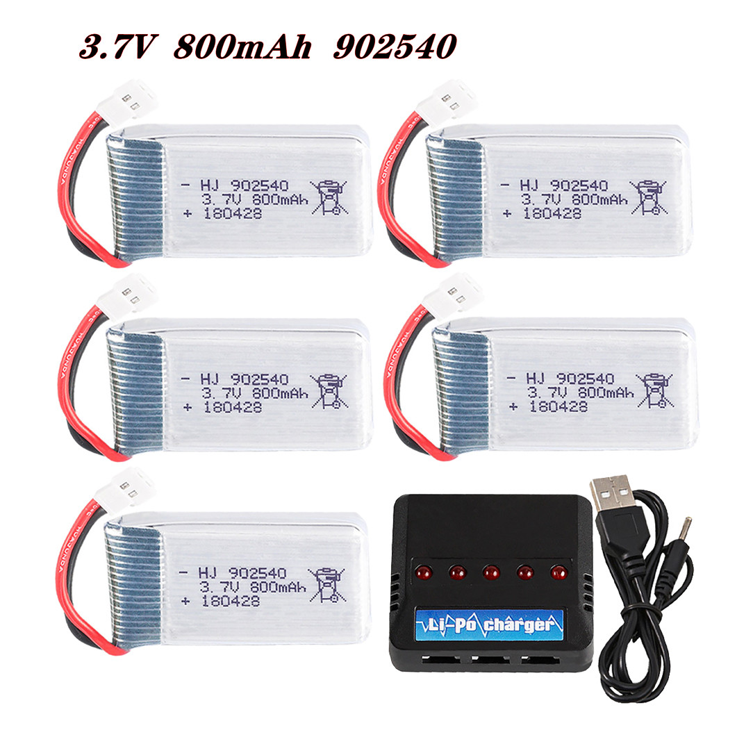 3.7 فولت 800 مللي أمبير 902540 - مراجعة Dron Rc Quadcopter وسعره